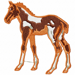 Horses Embroidery Design 11 Horses Embroidery Design 11
